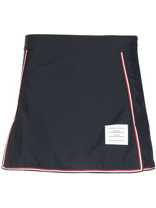 Short skirt with logo THOM BROWNE | FJK086AF0197415